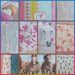 10 soorten dekbedovertrekken  1p 140x200 meisje, Kinderen en Baby's, Gebruikt, Meisje, Dekbedovertrek, Ophalen of Verzenden