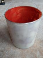 Des Pots glazen windlicht. Mond geblazen, Huis en Inrichting, Woonaccessoires | Vazen, Ophalen of Verzenden, Nieuw, Glas, Minder dan 50 cm