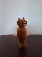 Vintage 60s houten uiltje, Ophalen of Verzenden, Huis en Inrichting