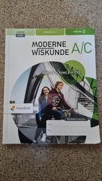 Moderne Wiskunde A/C Deel 2 - VWO 5, Ophalen of Verzenden, Zo goed als nieuw, VWO, Wiskunde A