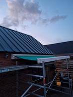 Zonnescherm met knikarm, Tuin en Terras, Zonneschermen, Ophalen, Gebruikt, Knikarmscherm, Elektrisch