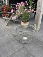 Aardappelmand oogstmand speelgoedmand paraplubak vintage, Ophalen of Verzenden, Zo goed als nieuw, Rond, Minder dan 60 cm