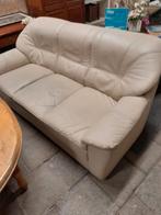 In goede staat verkerende 2,5 zits bank, Ophalen, Gebruikt, Rechte bank, Leer