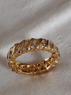 Eternity ring doublé, Overige materialen, Ophalen of Verzenden, Dame, Goud