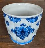 De porcelyne fles Delft bloempot, Ophalen of Verzenden