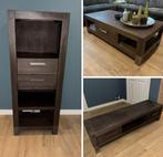 Henders en Hazel serie Codam salontafel-boekenkast-TV meubel, Ophalen of Verzenden, Zo goed als nieuw, Rechthoekig, 50 tot 100 cm