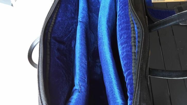 Triple trompet tas, Muziek en Instrumenten, Blaasinstrumenten | Trompetten, Gebruikt, Bes-trompet, Ophalen of Verzenden