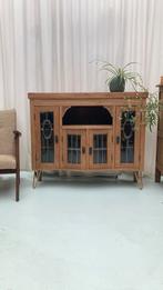 Laag vitrinekast, Ophalen, 50 tot 100 cm, Zo goed als nieuw, Minder dan 100 cm