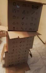 3 stuks ikea  verhuis  dozen, Doe-het-zelf en Verbouw, Kratten en Dozen, Ophalen of Verzenden, Minder dan 40 cm, Doos, Minder dan 35 cm