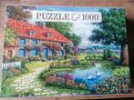 Mooie landelijke puzzel 1000 stukjes., Ophalen of Verzenden, 500 t/m 1500 stukjes, Zo goed als nieuw