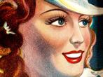 Dick Whittington - Jaren 30 affiche / litho - Origineel, Verzenden, Deurposter of groter, Film en Tv, Rechthoekig Staand