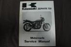 Kawasaki Zephyr 750 1991 motorcycle service manual ZR750, Ophalen of Verzenden, Kawasaki