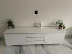 IKEA TV-meubel Hoogglans Wit – Zo Goed Als Nieuw!, 150 tot 200 cm, Ophalen of Verzenden, Zo goed als nieuw, Minder dan 100 cm