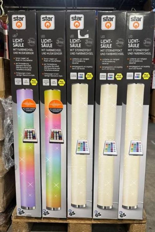 LED Sterren vloerlamp, Huis en Inrichting, Lampen | Vloerlampen, Nieuw, 150 tot 200 cm, Kunststof, Ophalen