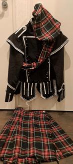 Schotse Dame maat XL, Ophalen of Verzenden, Zo goed als nieuw, Maat 42/44 (L), Carnaval