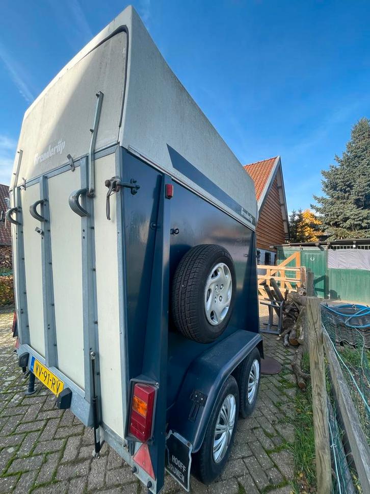 Paardentrailer voor 2 paarden opknapper, Dieren en Toebehoren, Paarden en Pony's | Overige Paardenspullen, Gebruikt, Ophalen of Verzenden