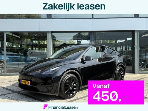 Tesla Model Y STD Rage Plus RWD Panorama | Trekhaak | Leder, Auto's, Tesla, Bedrijf, Lease, Financial lease, Model Y, ABS, Adaptive Cruise Control