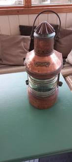 Antieke scheepslamp toplicht, Ophalen of Verzenden