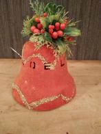 Oude vintage kerstklok in vilt, Diversen, Kerst, Verzenden, Gebruikt