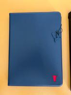 Ipad hoes van leer blauw, Ophalen of Verzenden, Nieuw