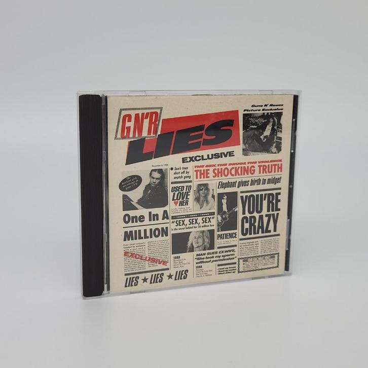 Guns n' Roses - GN'R Lies - CD, Cd's en Dvd's, Cd's | Hardrock en Metal, Gebruikt, Ophalen of Verzenden