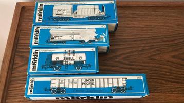 Marklin ho wagons jaren ‘80 nieuwstaat beschikbaar voor biedingen
