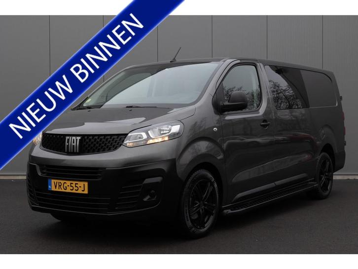 Fiat Scudo 2.0 | L3H1 | DUBBEL CABINE | NAVI | TREKHAAK, Auto's, Bestelauto's, Bedrijf, Te koop, ABS, Airbags, Airconditioning
