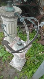 kleinere maat zonnewijzer brons op zuil, Ophalen of Verzenden, Nieuw