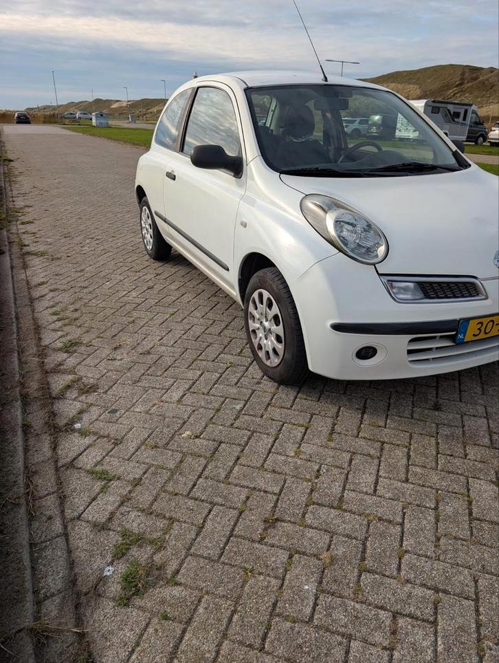 Nissan Micra 1.2 2008 Wit, Auto's, Nissan, Particulier, Micra, Benzine, C, Hatchback, Handgeschakeld, Origineel Nederlands, Wit