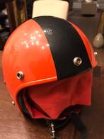 Retro Super Eurocap Helm met leer, Motoren, Overige merken, Jethelm, Ophalen of Verzenden, S