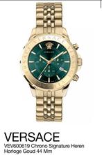 VEV600619 Chrono Signature Herenhorloge – Goud 44 mm Z.G.A.N, Ophalen of Verzenden, Zo goed als nieuw, Goud, Overige merken