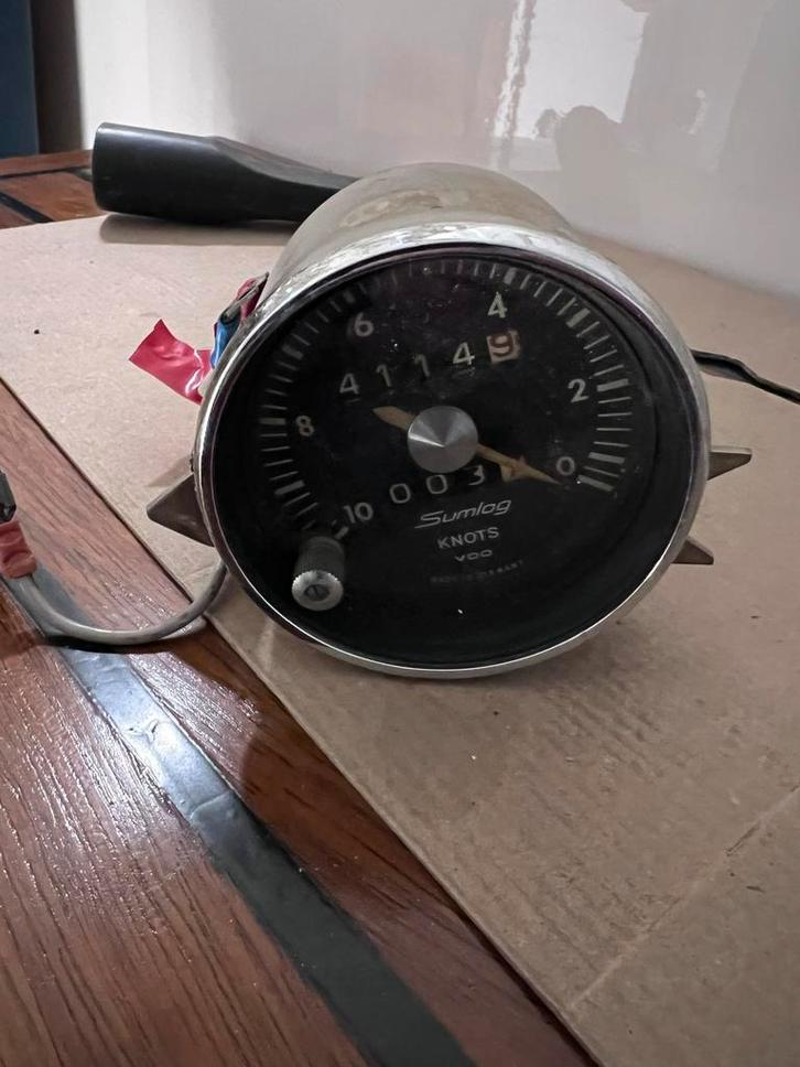 Klassiek VDO Sumlog - Kompleet!, Watersport en Boten, Navigatiemiddelen en Scheepselektronica, Gebruikt, Ophalen of Verzenden