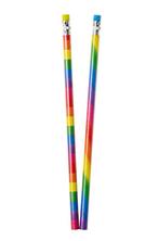 PARTIJ POTLOOD REGENBOOG  19CM