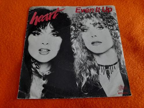 Heart - Even it up (1980), Cd's en Dvd's, Vinyl Singles, Gebruikt, Single, Rock en Metal, 7 inch, Ophalen of Verzenden