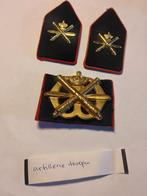 Artillerie Troepen, Verzamelen, Ophalen of Verzenden, Landmacht, Nederland, Embleem of Badge