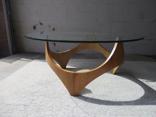 Leuke speelse Vintage salontafel jaren 60, Huis en Inrichting, Tafels | Salontafels, Gebruikt, Minder dan 50 cm, 50 tot 100 cm
