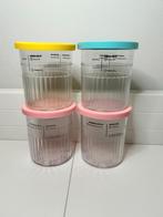 4 ijsbekers Ninja Creami Deluxe, Witgoed en Apparatuur, IJsmachines, Ophalen of Verzenden, Zo goed als nieuw