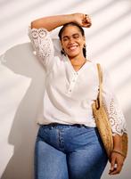 8003 Prachtige overhemdblouse van Zizzi - maat XL (54/56), Zizzi, Verzenden, Nieuw, Blouse of Tuniek