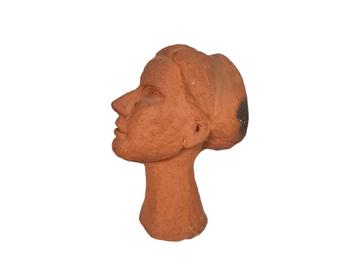 Geboetseerde terracotta buste - Groot formaat - 1960's beschikbaar voor biedingen