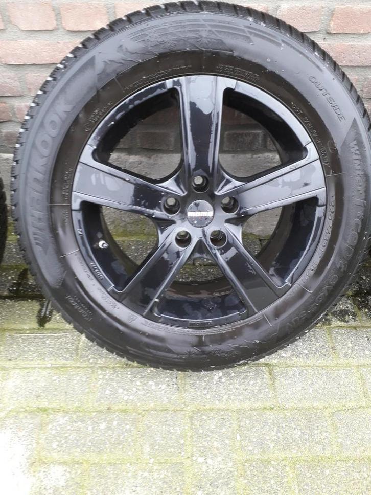 17 inch winterbanden op velgen, Auto-onderdelen, Banden en Velgen, Velg(en), Winterbanden, 17 inch, Gebruikt, Ophalen