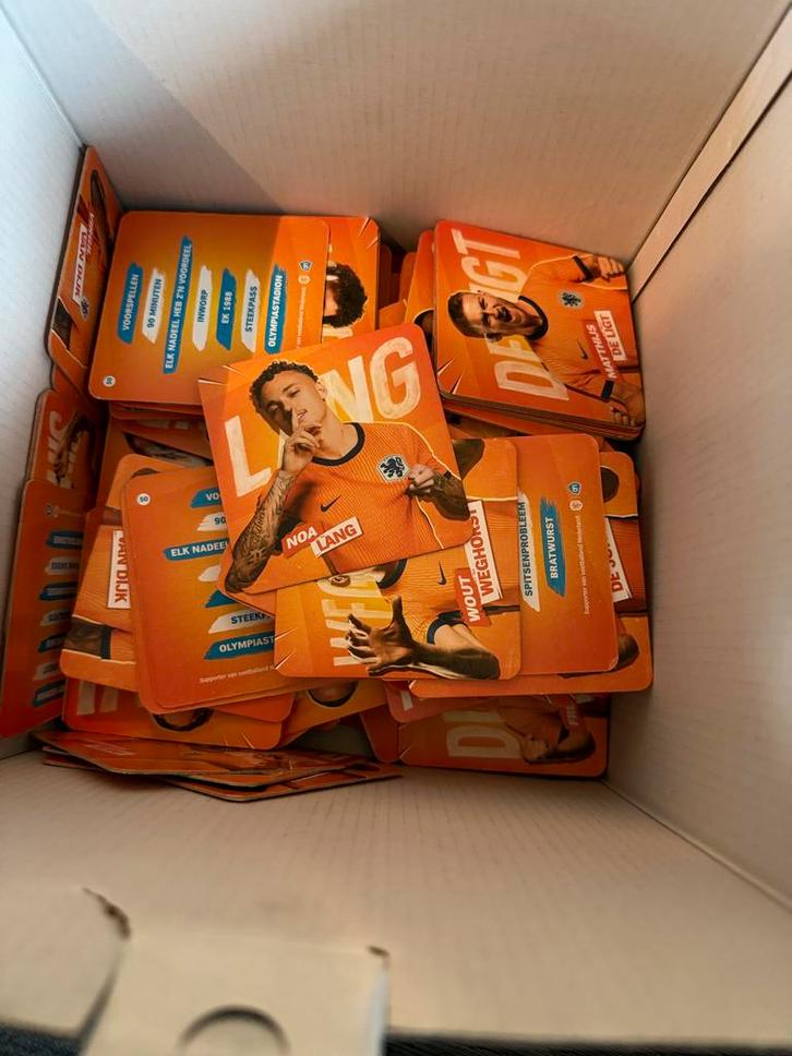 Voetbal International Oranje Kaarten, Verzamelen, Sportartikelen en Voetbal, Gebruikt, Spelerskaart, Overige sporten, Ophalen of Verzenden