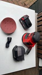 Milwaukee M18 BOS125 accu schuurmachine, Ophalen of Verzenden, Zo goed als nieuw, Minder dan 600 watt, Excentrische schuurmachine