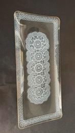 Vintage cake schalen, Ophalen, Zo goed als nieuw, Rond, Glas