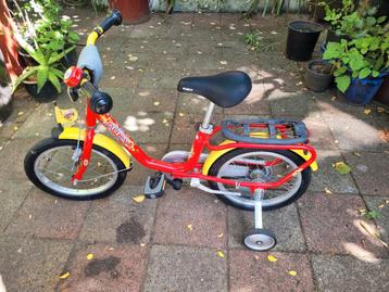 Puky kinderfiets 16 inch zijwieltjes 1x gefietst dus zgan beschikbaar voor biedingen