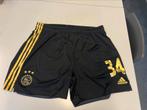 Ajax short 20/21 xxl 34 3de, Kleding | Heren, Ophalen of Verzenden, Gedragen, Overige maten, Voetbal