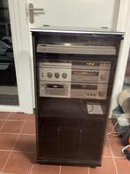 Philips jaren 80 vintage stereoset met platenspeler., Audio, Tv en Foto, Stereo-sets, Ophalen, Gebruikt, Tuner of Radio, Philips