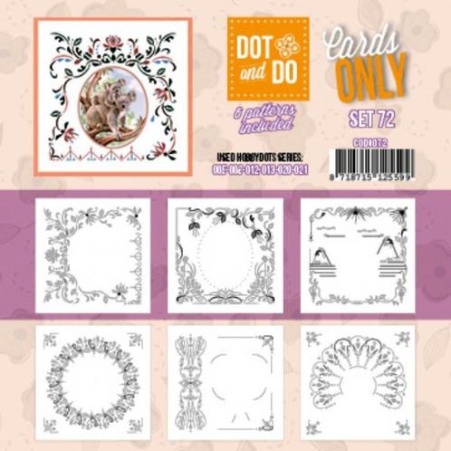 Dot and Do Cards only set 72 CODO072 oplegkaartjes, Hobby en Vrije tijd, Kaarten | Zelf maken, Nieuw, Blanco kaart of Basiskaart