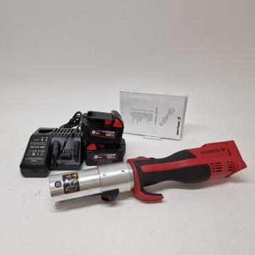 Novopress persmachine ACO203XL Inc 2 accu's 18V-5Ah Inc lade beschikbaar voor biedingen