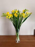 Kunstbloemen Fresia Geel - Realistisch & Mooi, Huis en Inrichting, Ophalen of Verzenden, Nieuw, Binnen