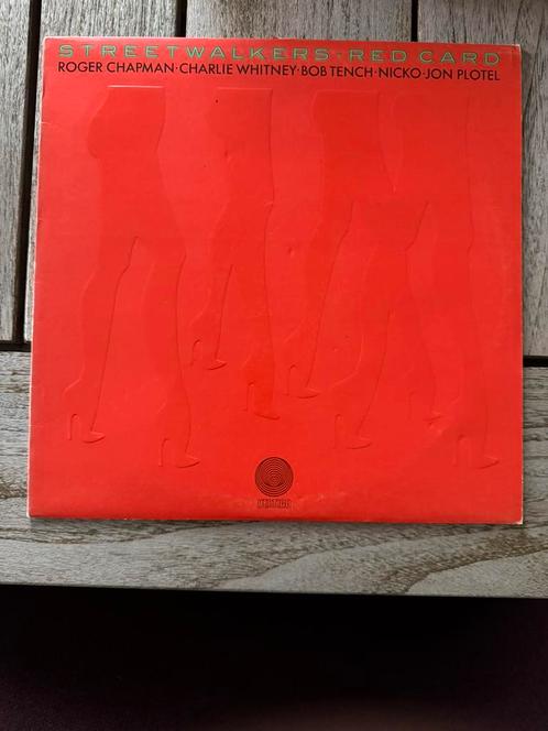 Streetwalkers ‎– red card, Cd's en Dvd's, Vinyl | Rock, Zo goed als nieuw, Poprock, Ophalen of Verzenden